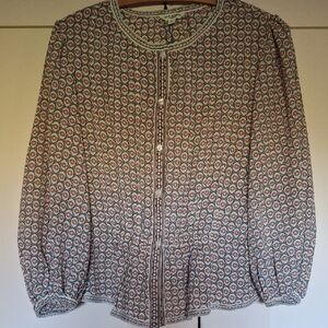 Patterned Women's Top - Multicolor